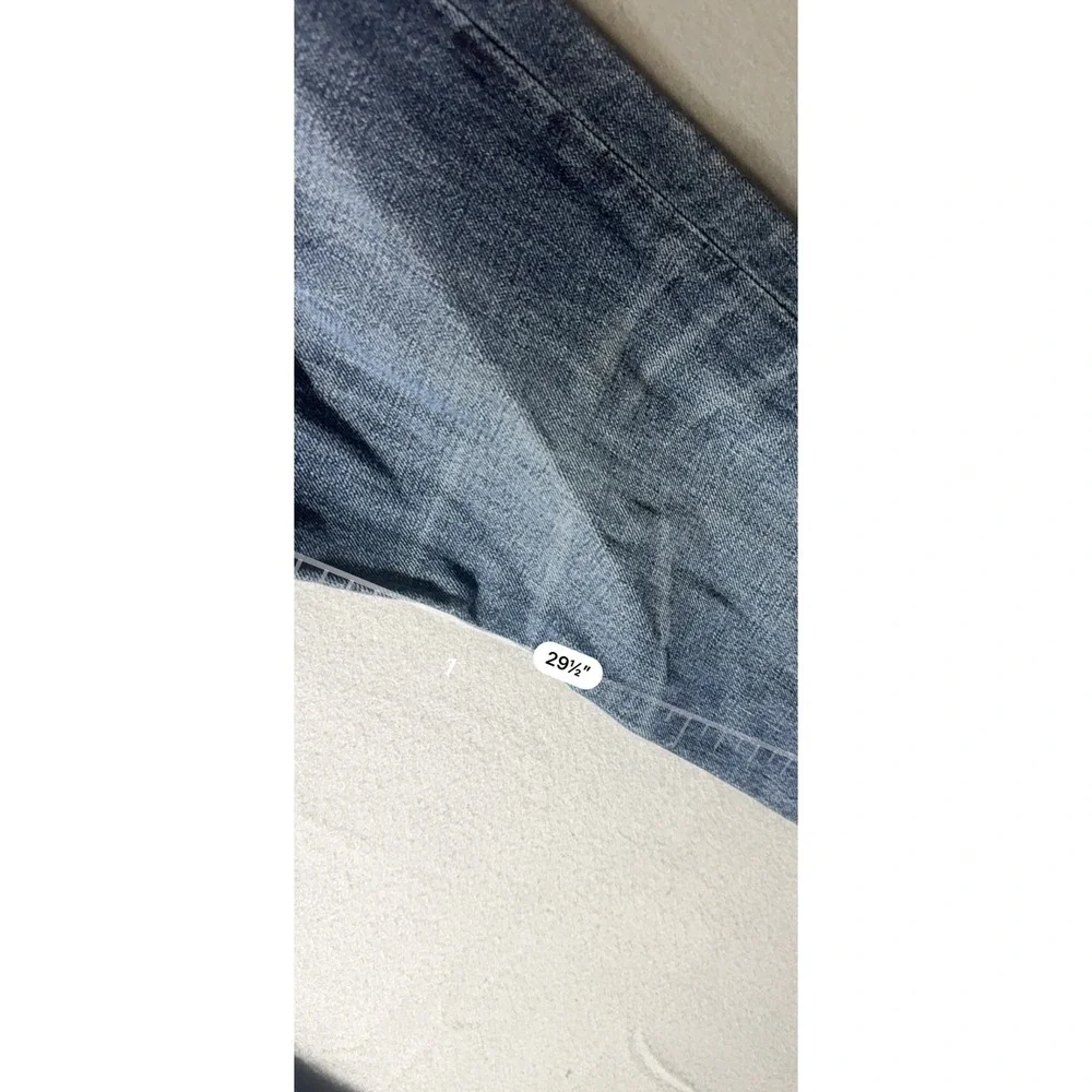 Polo Ralph Lauren Straight Leg Men Jeans 35x30 Blue Excellent Button Fly RN41381